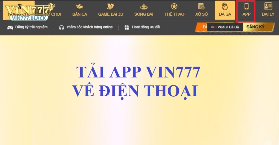 App nhà cái VIN777 sở hữu nhiều tính năng nổi bật